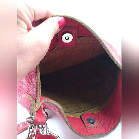 Roots Canada Leather Messenger Bag Crossbody Handbag Purse Vintage - Picture 16 of 16